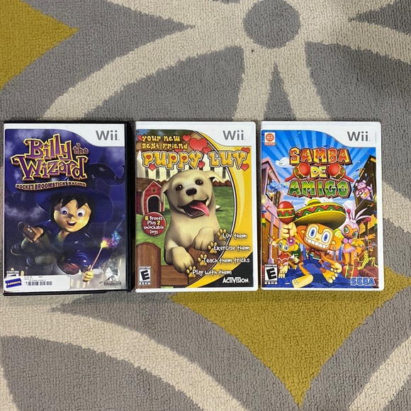 Other - Set of 3 Nintendo Wii games